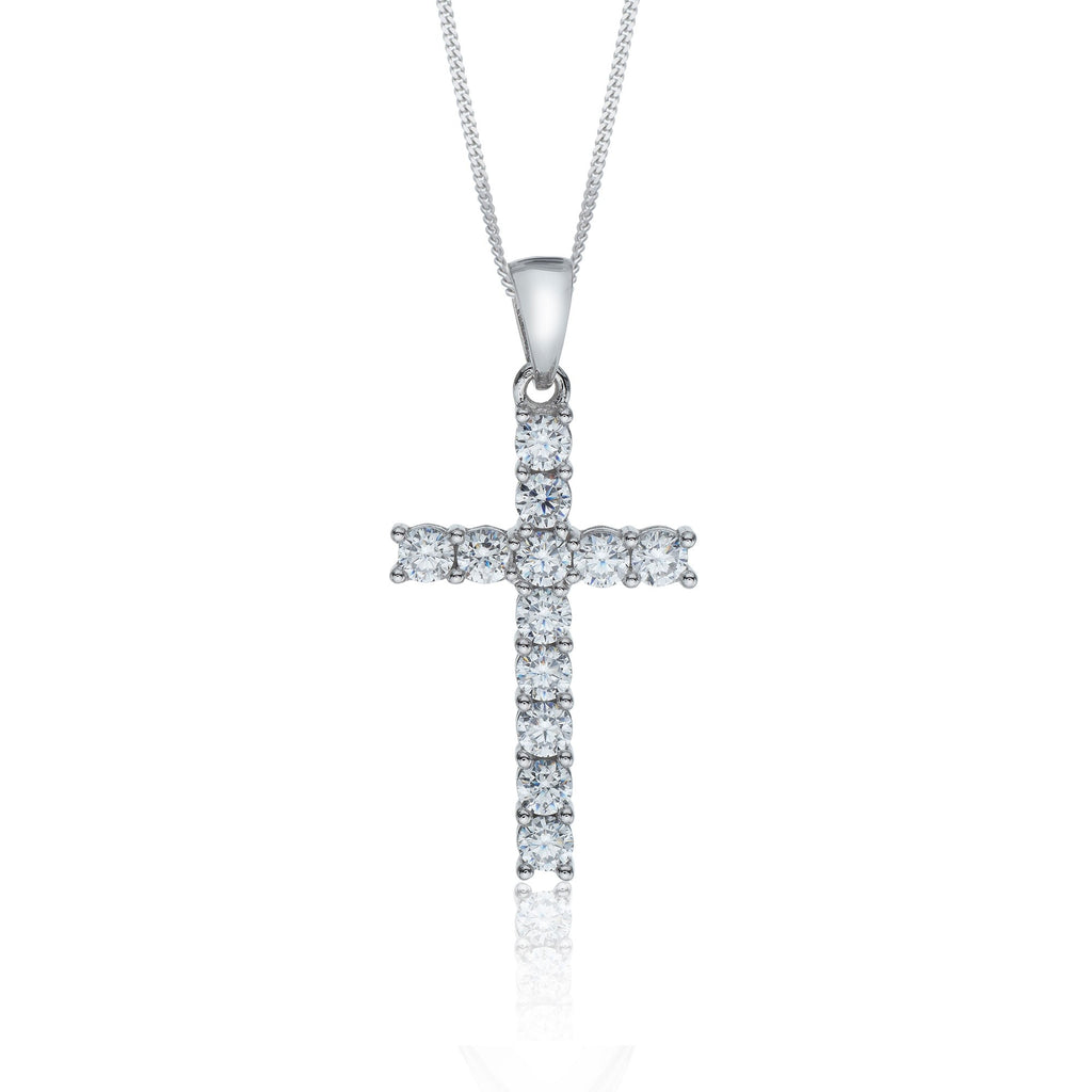 Sterling silver cross necklaces
