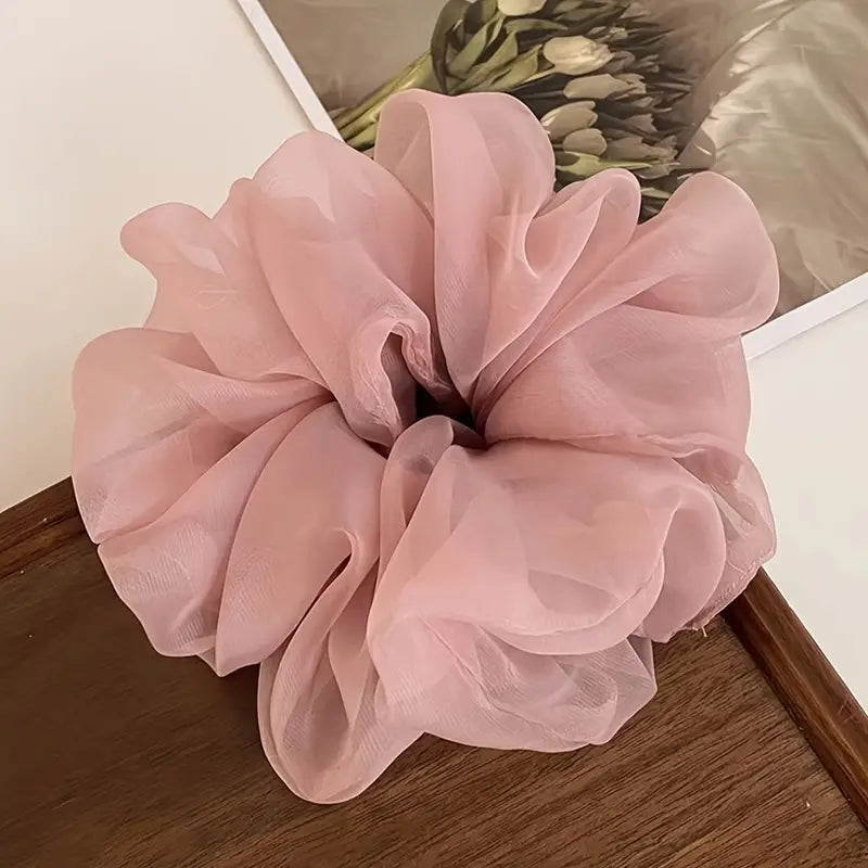 Miss Drip Chiffon Large Scrunchie