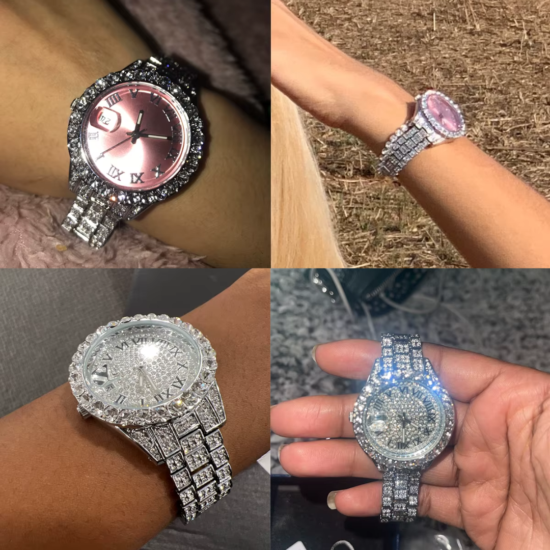 The Miss Drip Ice Diamond Watch