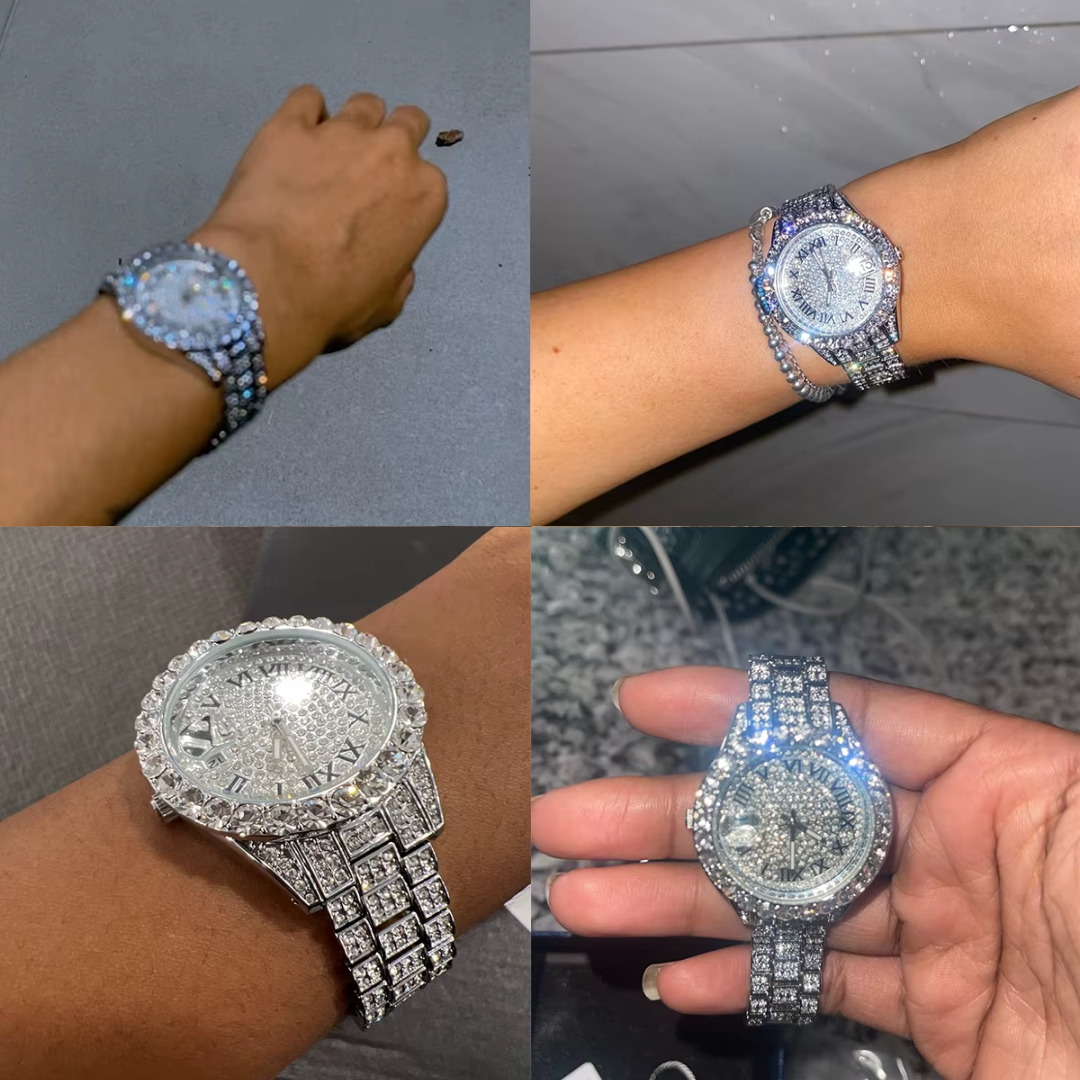 The Miss Drip Ice Diamond Watch