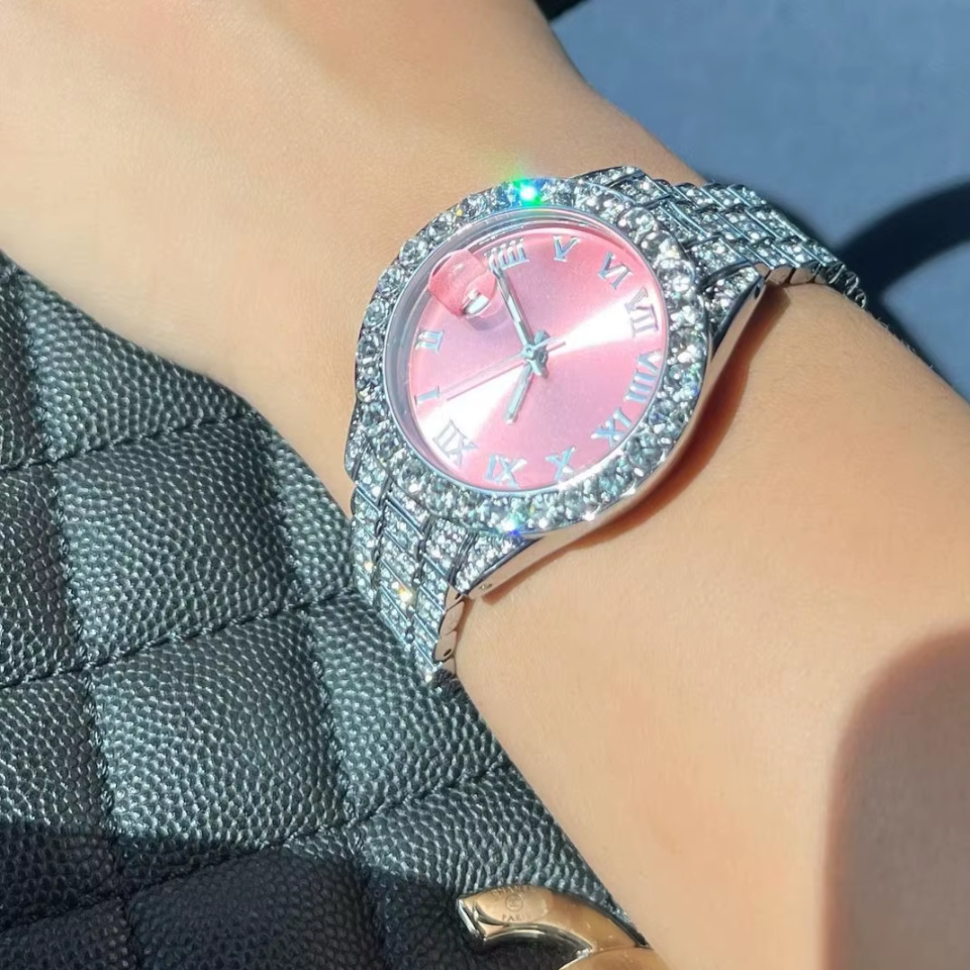 The Miss Drip Ice Diamond Watch