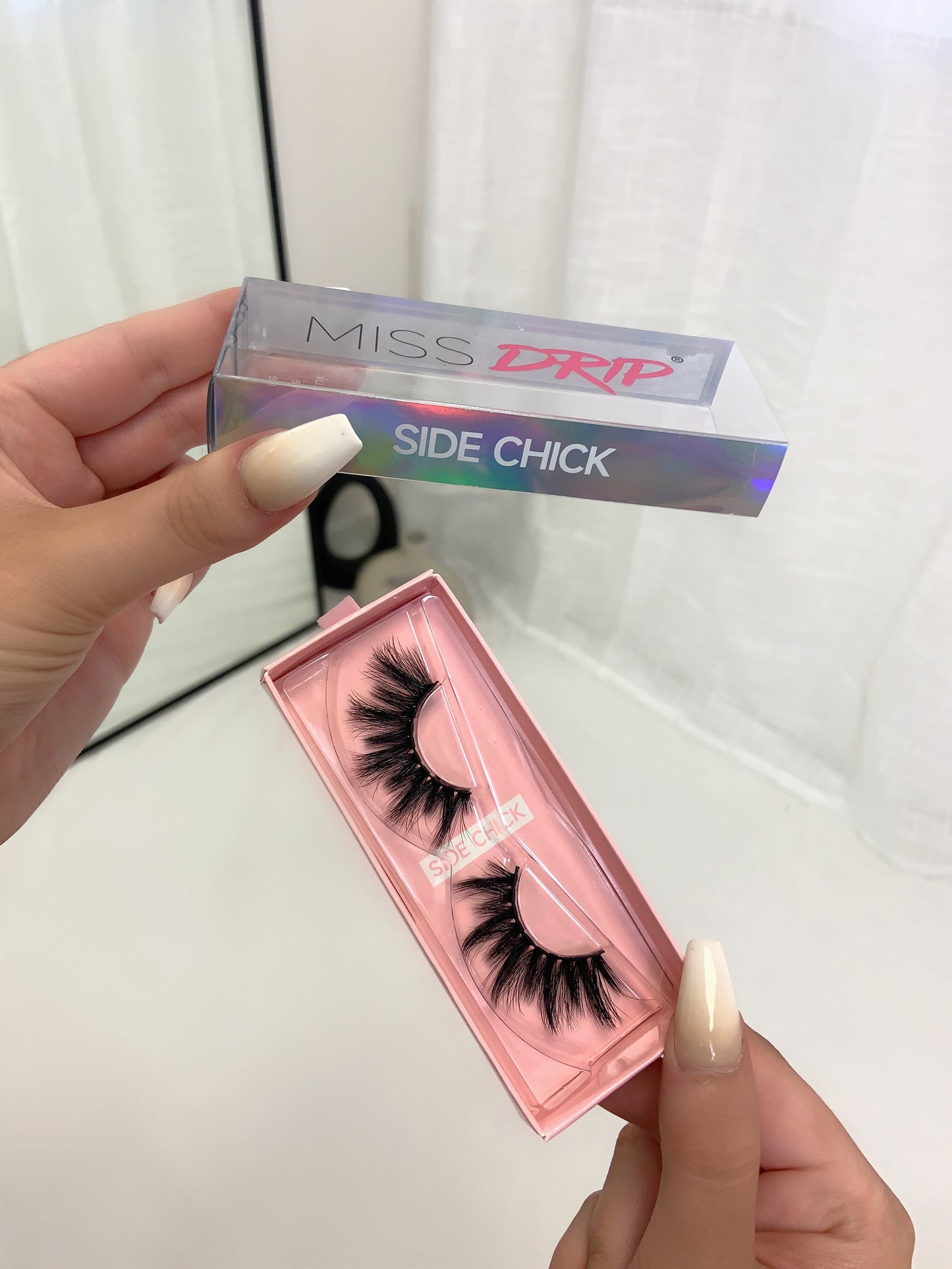 Side Chick Faux Mink False Eyelashes