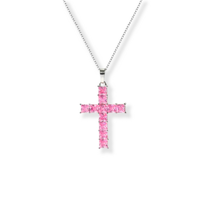 Esme Zircone Sterling Croix Rose