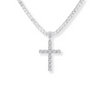 Khloe Tennis Cross Necklace