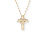 Skyla Gold Cross Necklace