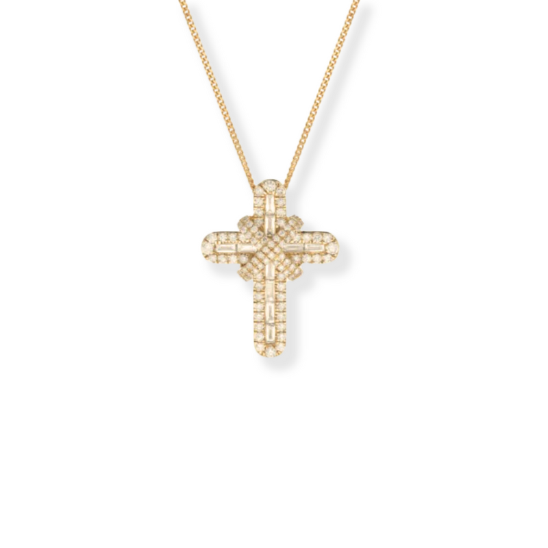 Skyla Gold-Kreuz-Halskette