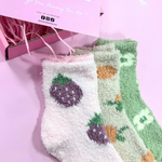 Miss Drip Fluffy Sock Bundle x3