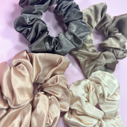 Cady Assorted x4 Pack Scrunchie Bobbles