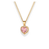 Larna Gold Heart Pendant Necklace