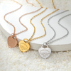 Please Return To Forever Love Heart Pendant Necklace