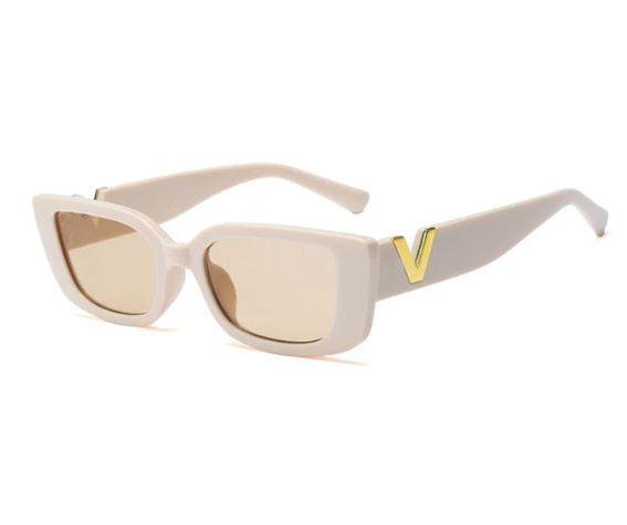 Venus V Designer Dupe Sunglasses Beige