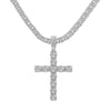 Khloe Tennis Cross Necklace
